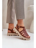 Sandále model 213474 Krok vo veľkom štýle