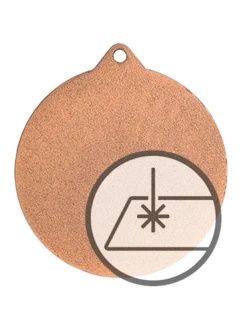 Medaila s gravírovaním na lamináte