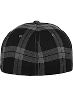 Flexfit 6197 6-panelová čiapka s šiltom „Tartan Plaid“ 55.6197 čierna/sivá Flexfit 6197 6-panelová čiapka s šiltom „Tartan Plaid“ 55.6197 čierna/sivá