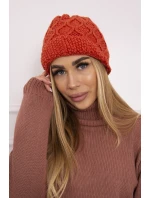 Roma fleecová čepice červená model 18749865 - K-Fashion