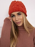 Roma Bis fleecová čiapka K235 červená