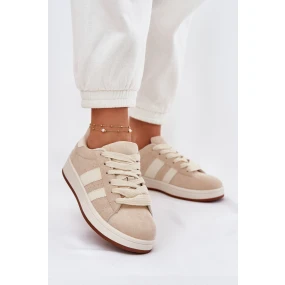 Dámské Tenisky Z Eko Semiše Béžové model 21696842 - EVENTO