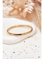 Hladký náramek z chirurgické oceli zlatý Hladký náramek z chirurgické oceli zlatý