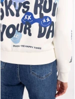 Bluza D10600T02695A biały Bluza D10600T02695A biały