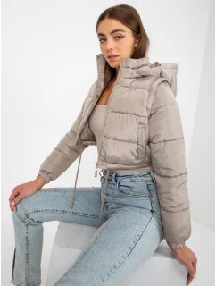 Dámska bunda NM KR D2 3869 13P tmavo lila