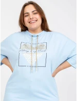 Halenka RV BZ model 17428173 světle modrá - FPrice Halenka RV BZ model 17428173 světle modrá - FPrice