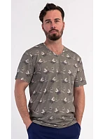 Pánské pyžamo šortky model 22405356 - Vienetta MAN Pánské pyžamo šortky model 22405356 - Vienetta MAN