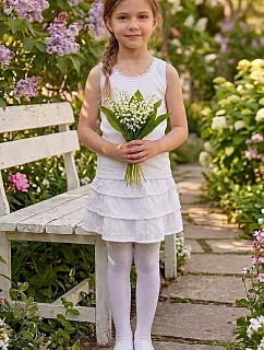 Dievčenské tričko Donella sz/r 4950