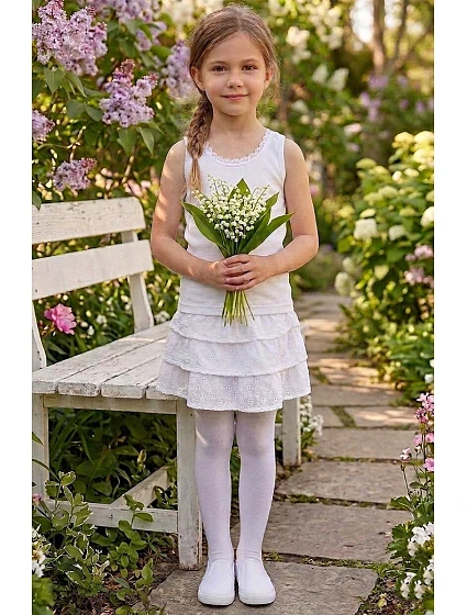 Dievčenské tričko Donella sz/r 4950 Dievčenské tričko Donella sz/r 4950