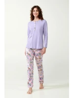 Bavlnené pyžamo Lavender Sweet 21300 - Vamp