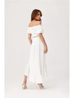 Dámsky set 182620 cream - Roco Fashion