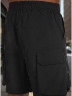 Pánske textilné bojové šortky čierne FashionStreet SX2506