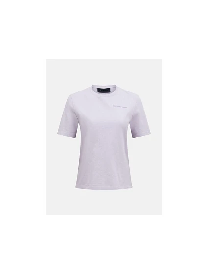 Dámské tričko PEAK PERFORMANCE W Original Small Logo Tee, šedé Dámské tričko PEAK PERFORMANCE W Original Small Logo Tee, šedé