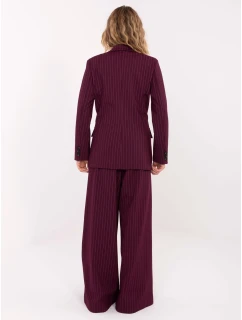 Marynarka IT MA model 21757288 bordowy - FPrice