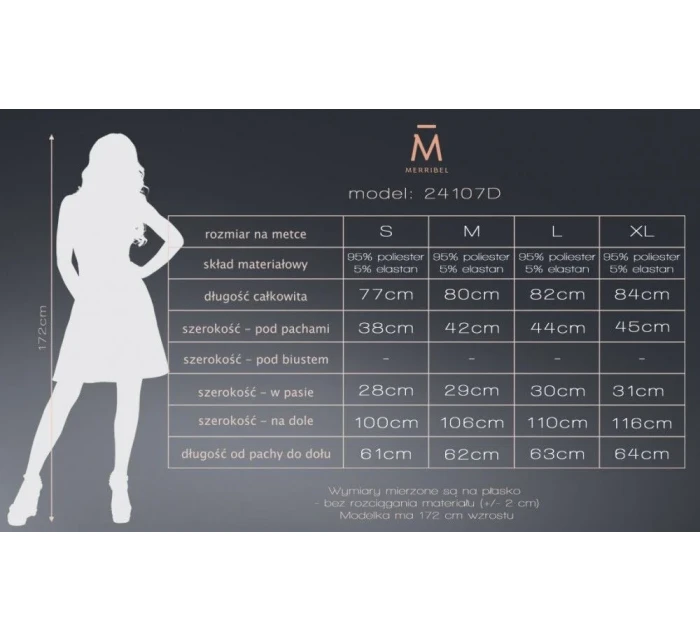 Šaty Merribel 24107D - Merribel