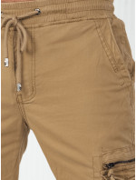 Dstreet UX4180 pánske khaki nákladné nohavice
