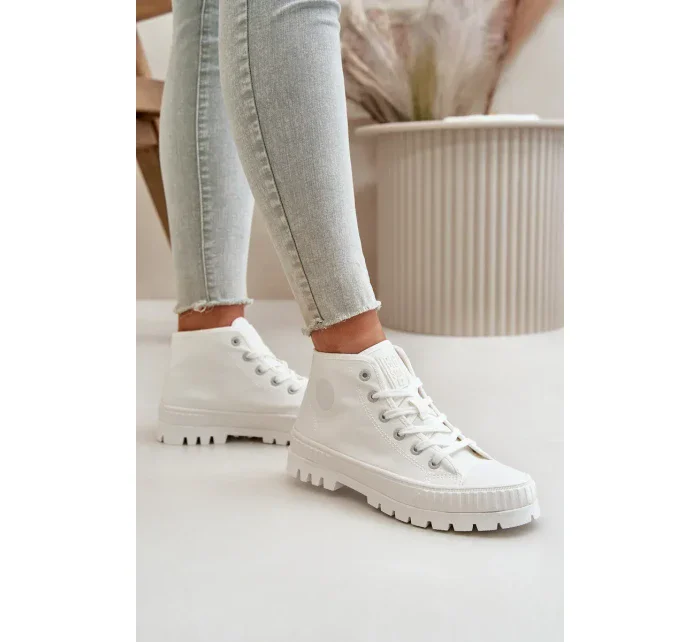 Dámske tenisky s členkom Big Star White