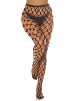 Sexy síťované punčocháče černé model 20904445 - In-style Fashion Sexy síťované punčocháče černé model 20904445 - In-style Fashion