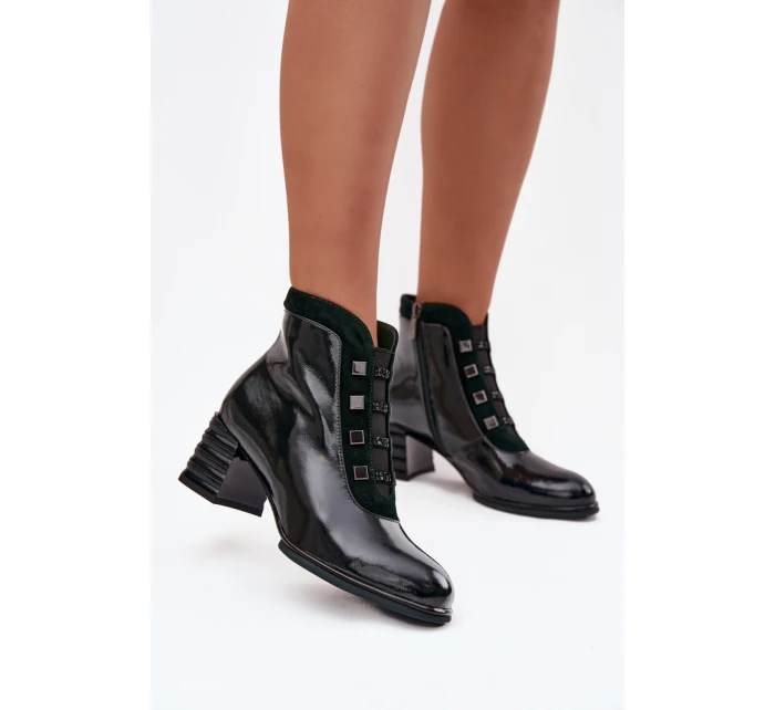 Topánky na podpätku model 221140 Step in style Topánky na podpätku model 221140 Step in style