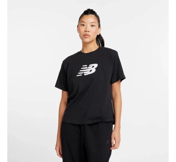 Tričko New Balance Sport Jersey Relaxed Logo W WT43583BK Tričko New Balance Sport Jersey Relaxed Logo W WT43583BK