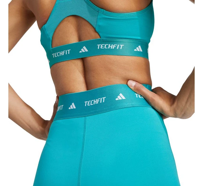 Dámské šortky Techfit tyrkysové model 21391441 dámské - ADIDAS