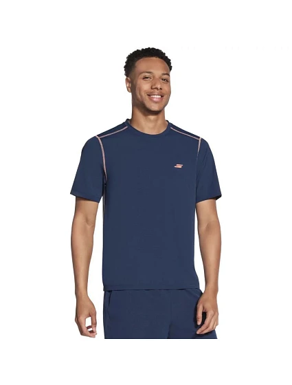 Skechers Go Dri All Day Tee TS315-NVY tmavě modré XL Skechers Go Dri All Day Tee TS315-NVY tmavě modré XL