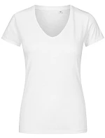 Dámské tričko X.O s výstřihem do V 40. white model 22515355 - Promodoro Dámské tričko X.O s výstřihem do V 40. white model 22515355 - Promodoro