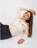 Blúzka DHJ BZ 6561.09P svetlo béžová