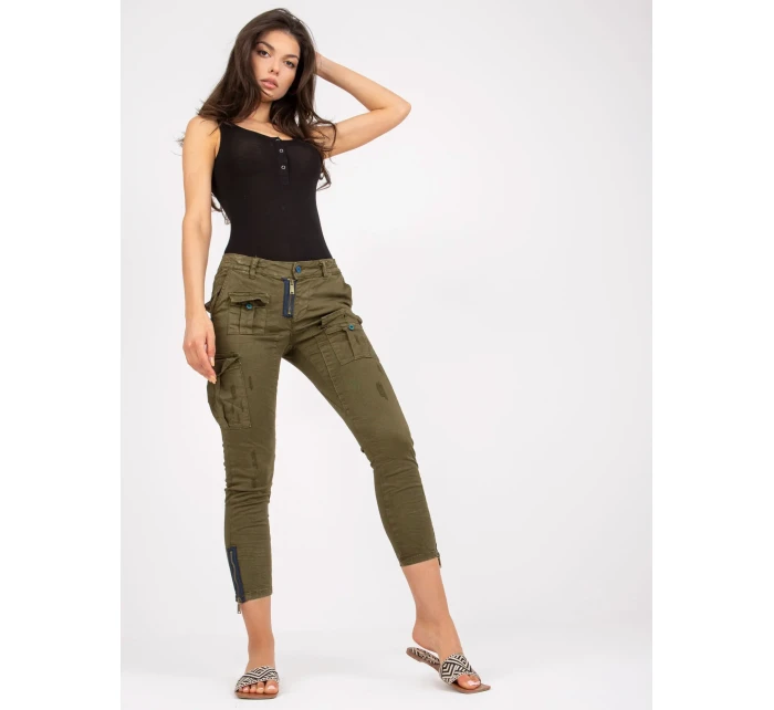 EM SP DY218 nohavice.85 khaki