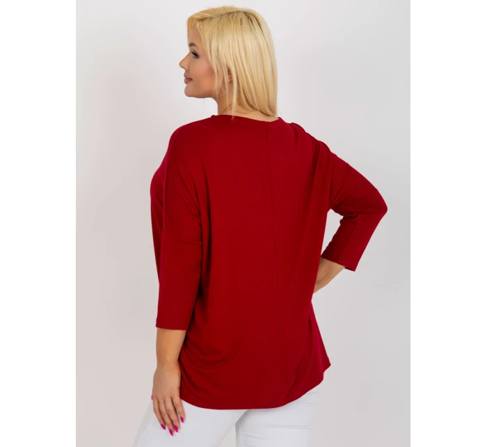 Blúzka RV BZ 3770.92 gaštanová
