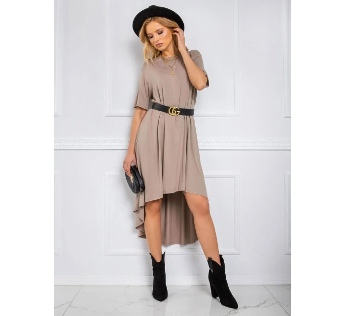 RV SK šaty model 14822487 tmavě lila - FPrice RV SK šaty model 14822487 tmavě lila - FPrice