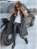 Dámska prešívaná vesta MARIEL čierna FashionStreet TY3017 Dámska prešívaná vesta MARIEL čierna FashionStreet TY3017