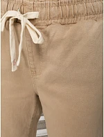 damskie z wysokim stanem beżowe model 22126319 - FashionStreet