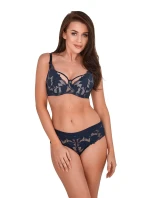 Dámské kalhotky brazilky Gaia GFB 1135 Nike Tmavě modré