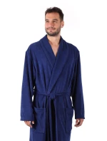 Bari pánský župan model 21751475 tmavě modrá - Vestis Bari pánský župan model 21751475 tmavě modrá - Vestis