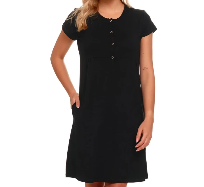 Nočná košeľa 9941 black - Doctornap Nočná košeľa 9941 black - Doctornap