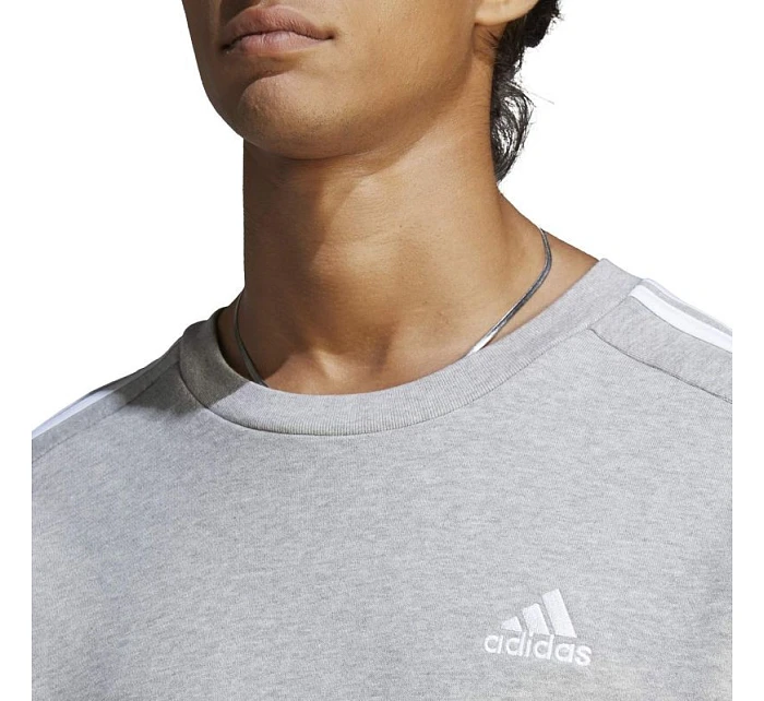 Mikina adidas Essentials French Terry s tromi pruhmi M IC9319