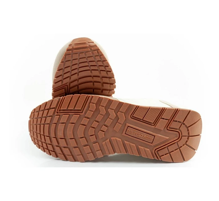 U.S. Polo Assn Dámske športové tenisky Módne pohodlné Ecru Women's