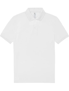 B&C My Polo 210 Piqué – polokošeľa z hustej bavlny 01.U426 biela