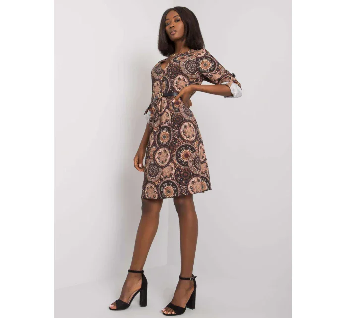 Šaty DHJ SK model 15795913 hnědá - FPrice