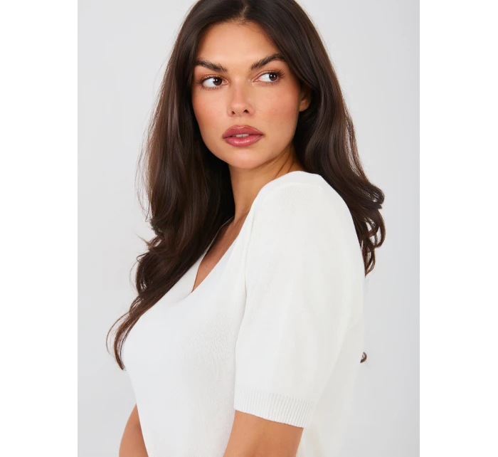 Sweter PM SW model 21916886 ecru - FPrice