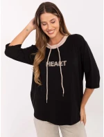 Bluzka RV BZ model 21406702 czarny - FPrice Bluzka RV BZ model 21406702 czarny - FPrice