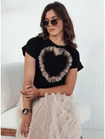 Dámske tričko TICKER čierne FashionStreet RY2344