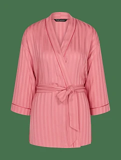 Amourette Jacquard Robe Top - RED - TRIUMPH RED - TRIUMPH