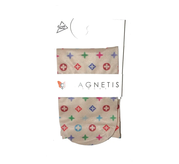 Dámske vzorované ponožky Magnetism lycra 20 den