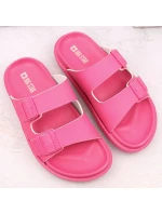 Big Star W INT2004E fuchsiové penové žabky s prackami