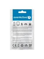 Napájací kábel everActive CBS-1IB (USB - Lightning ; 1 m; farba čierna)