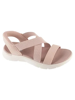Skechers Slip-Ins: Sandály Go Walk Flex – Glimmer Up 141489-ROS, růžové, velikost 36