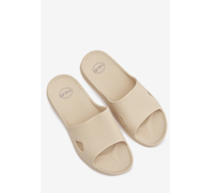 Klasické dámské béžové pantofle Juniria