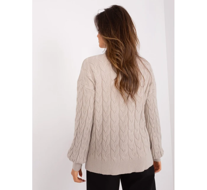 Sweter AT SW model 19014885 beżowy - FPrice